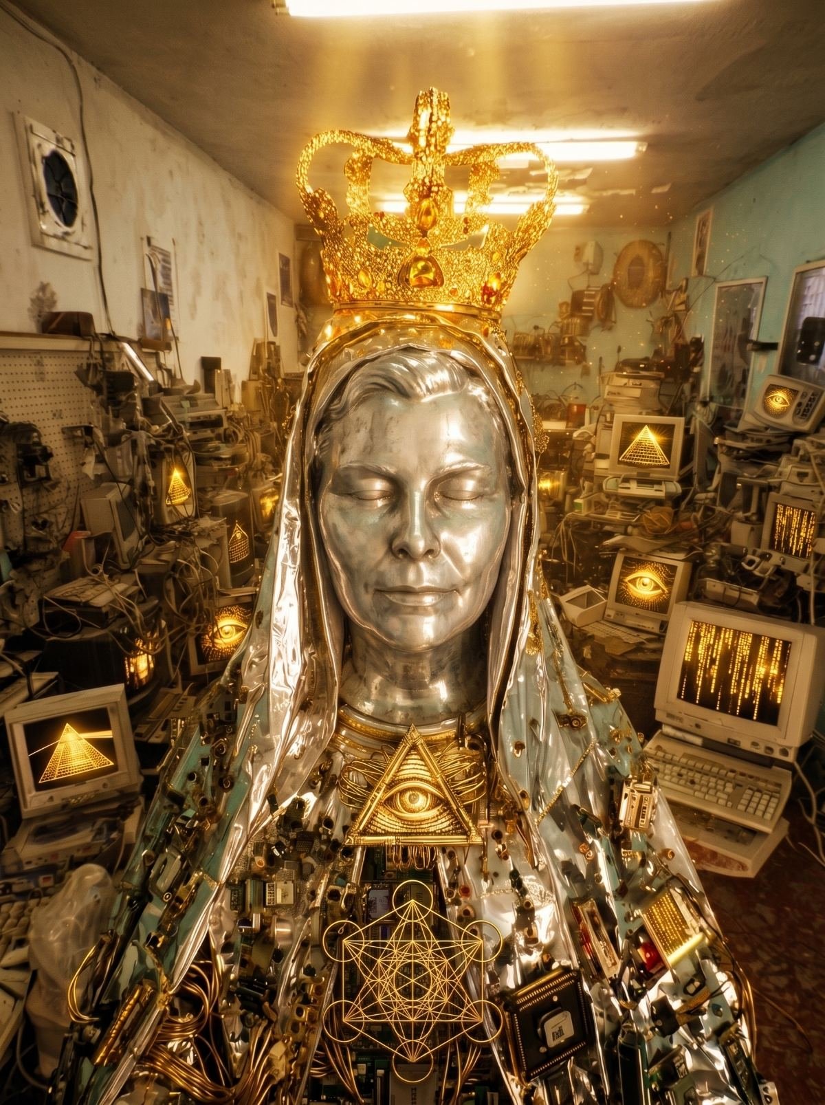 Glete de Alcântara como ícone do maquinário divino